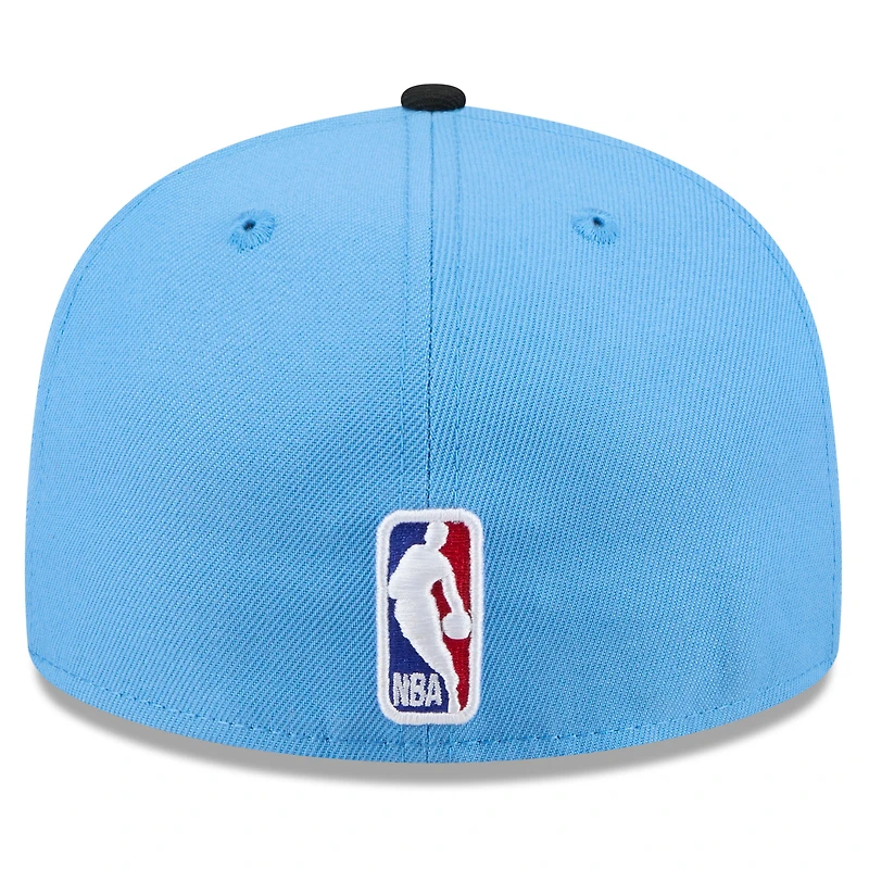 Men's New Era  Light Blue LA Clippers 2024/25 City Edition 59FIFTY Fitted Hat