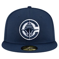 Casquette ajustée 59FIFTY LA Clippers New Era bleu marine pour homme