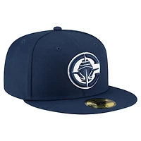 Casquette ajustée 59FIFTY LA Clippers New Era bleu marine pour homme
