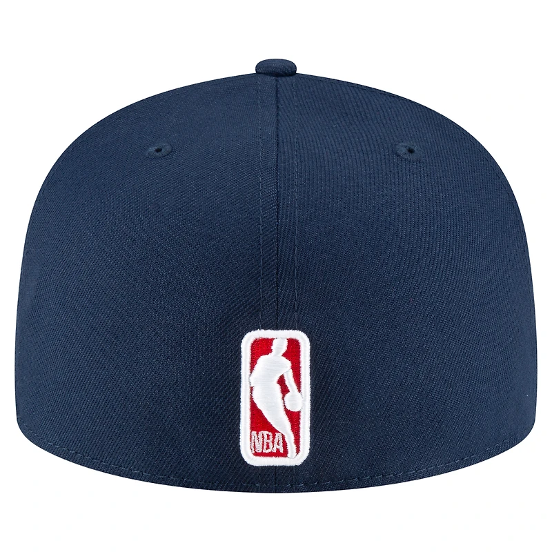 Casquette ajustée 59FIFTY LA Clippers New Era bleu marine pour homme