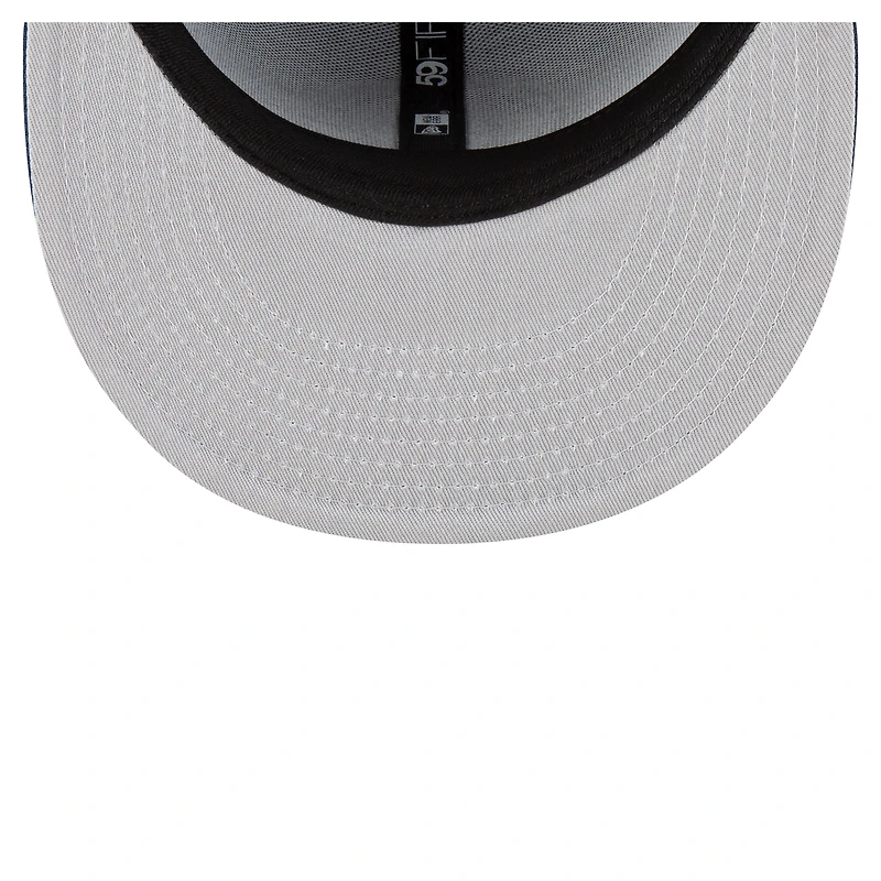 Casquette ajustée 59FIFTY LA Clippers New Era bleu marine pour homme