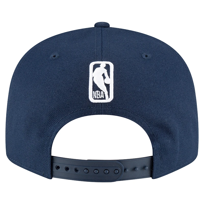 Men's New Era Navy LA Clippers 9FIFTY Snapback Hat
