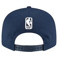 Men's New Era Navy LA Clippers 9FIFTY Snapback Hat