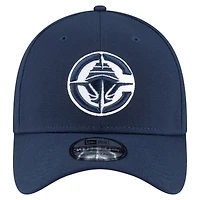Casquette 39THIRTY Flex bleu marine avec logo LA Clippers de New Era pour homme