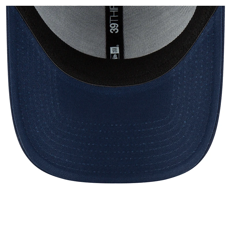 Casquette 39THIRTY Flex bleu marine avec logo LA Clippers de New Era pour homme