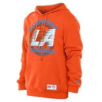 Men's New Era Orange LA Clippers 2025/26 City Edition Fleece Hoodie