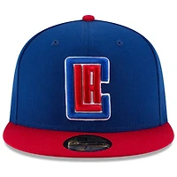 Men's New Era Royal/Red LA Clippers Official Team Color 2Tone 59FIFTY Fitted Hat