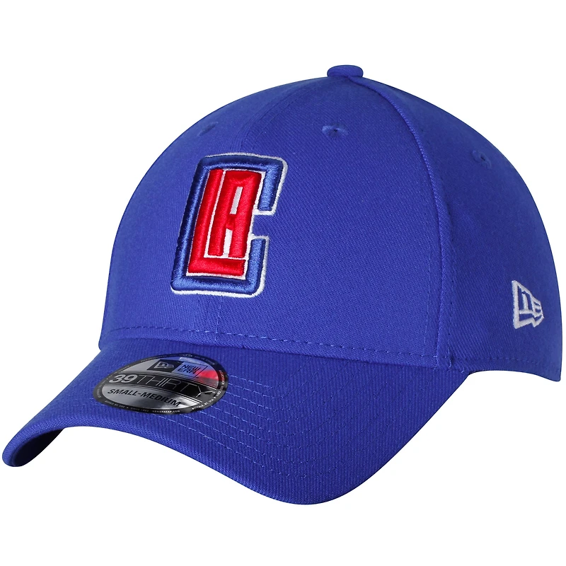 Men's New Era Navy LA Clippers Logo 39THIRTY Flex Hat