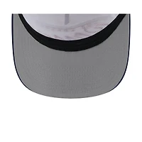 Casquette ajustable New Era 19TWENTY en nylon blanc/bleu marine pour homme, draft NBA 2025, Los Angeles Clippers
