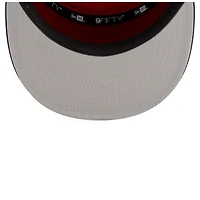 Casquette New Era blanche/bleu marine LA Clippers 2025 NBA Tip Off Split Panel 9FIFTY Snapback pour homme