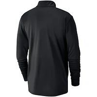 Men's Nike Black LA Clippers 2024/25 City Edition Authentic Coaches Performance Half-Zip Top