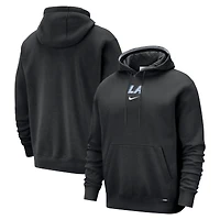 Men's Nike  Black LA Clippers 2025/26 City Edition Courtside Remix Premium Hoodie