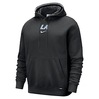 Men's Nike  Black LA Clippers 2025/26 City Edition Courtside Remix Premium Hoodie