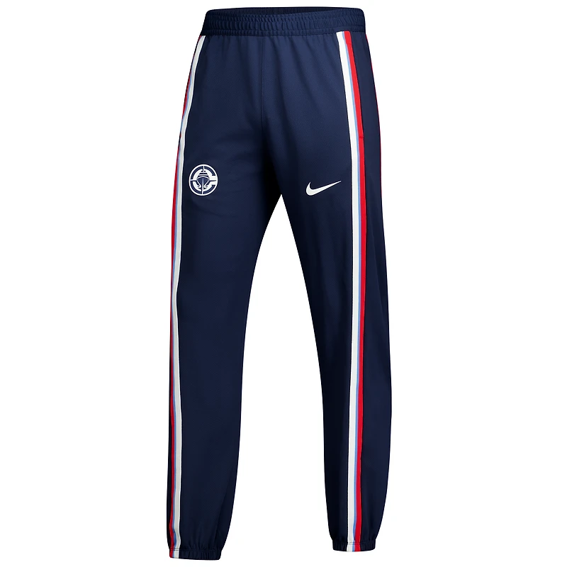 Pantalon Nike Dri-FIT Authentic On-Court Zone pour homme, bleu marine, LA Clippers 2025/26