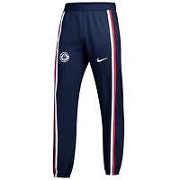 Pantalon Nike Dri-FIT Authentic On-Court Zone pour homme, bleu marine, LA Clippers 2025/26