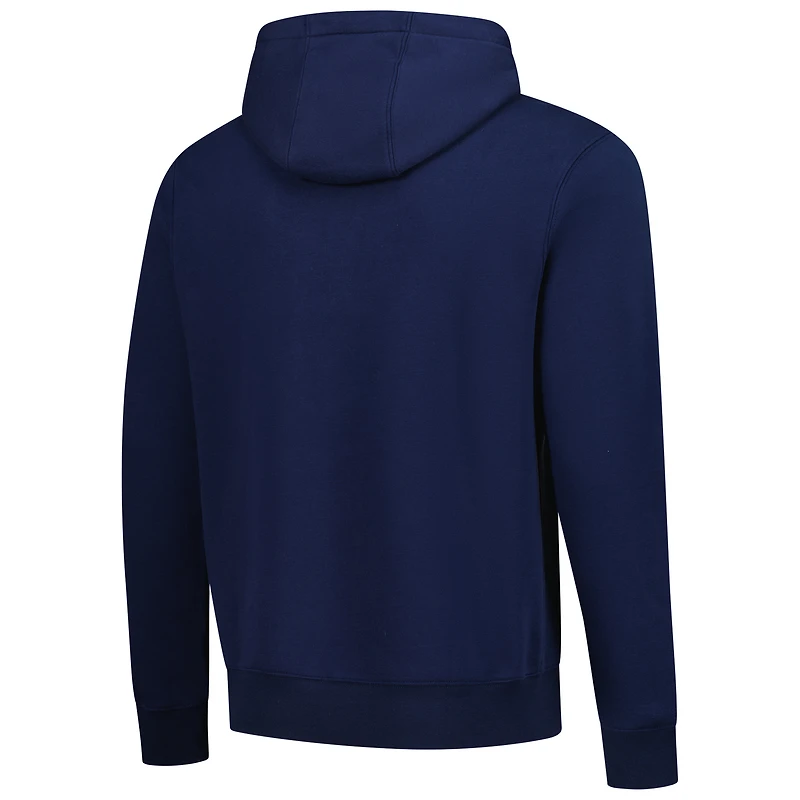 Sweat à capuche Nike Sportswear Essential Wordmark Club bleu marine LA Clippers pour homme