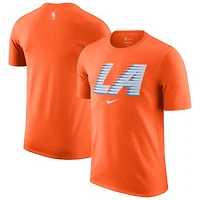 Men's Nike  Orange LA Clippers 2025/26 City Edition Remix Essential Logo T-Shirt