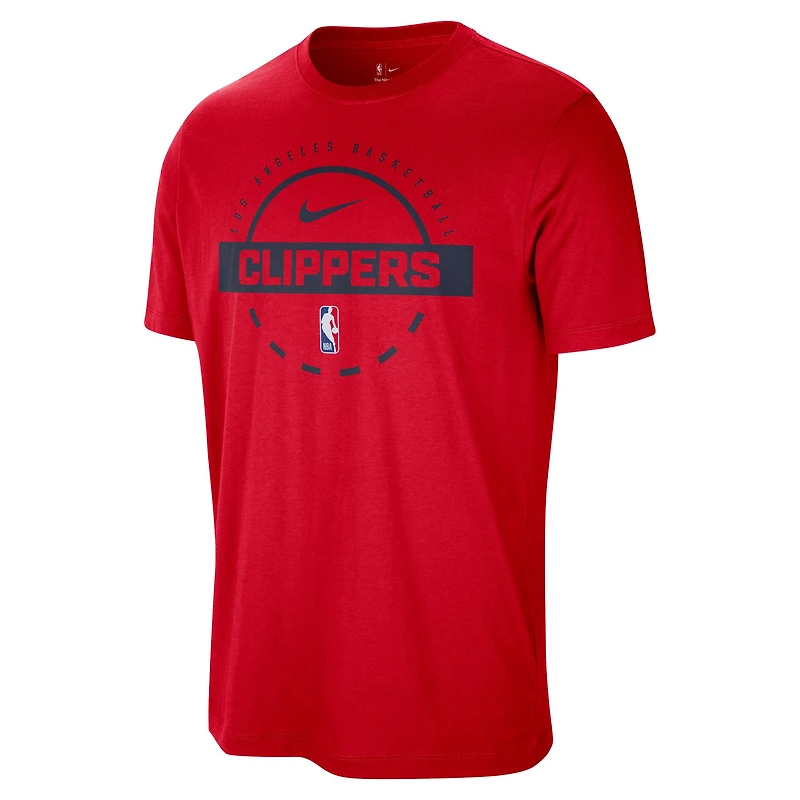 Men's Nike  Red LA Clippers Authentic Practice T-Shirt