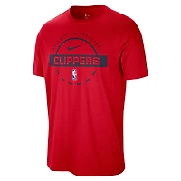 Men's Nike  Red LA Clippers Authentic Practice T-Shirt