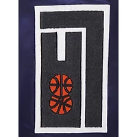 Veste à bouton-pression en satin pour homme Pro Standard Navy LA Clippers 2023/24 City Edition