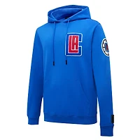 Sweat à capuche Pro Standard Royal LA Clippers en chenille pour homme