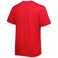 T-shirt rouge LA Clippers Big & Tall Heart Soul pour homme