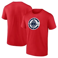 Men's  Red LA Clippers Primary Logo T-Shirt