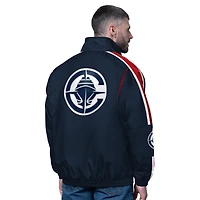 Men's Starter  Navy LA Clippers Freestyle Lightweight Full-Zip Jacket