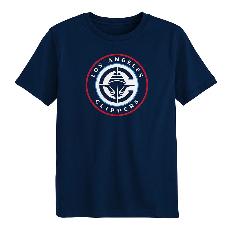Preschool Outerstuff Navy LA Clippers Primary Logo T-Shirt