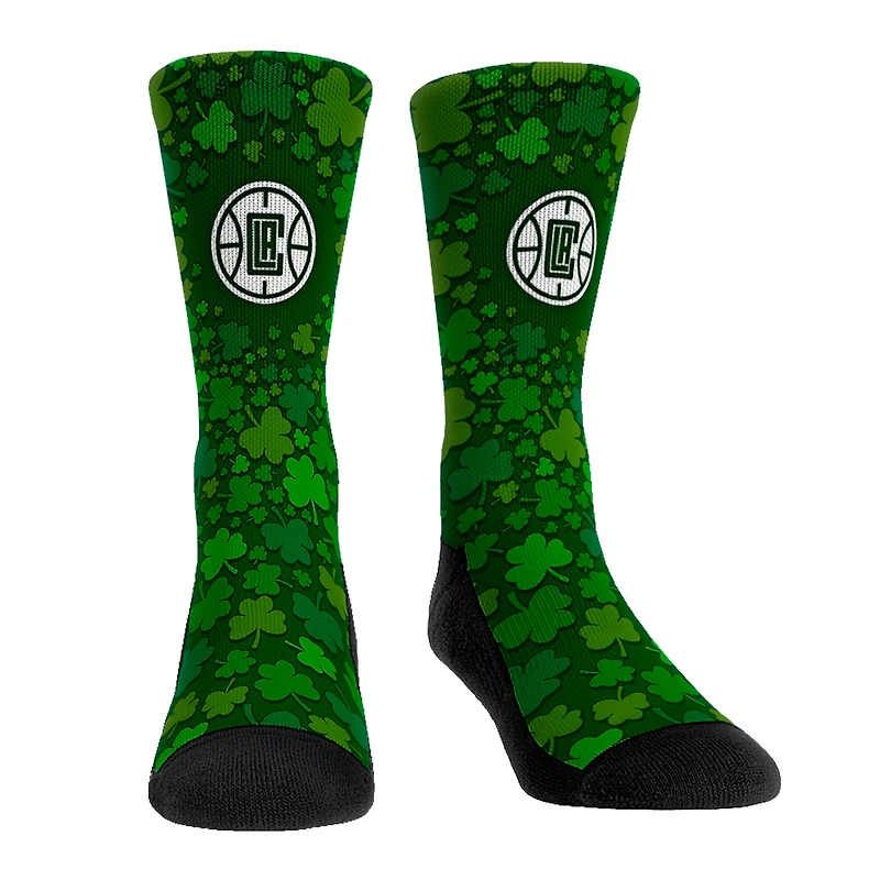 Rock Em Chaussettes LA Clippers St. Paddy's Day Shamrock Crew