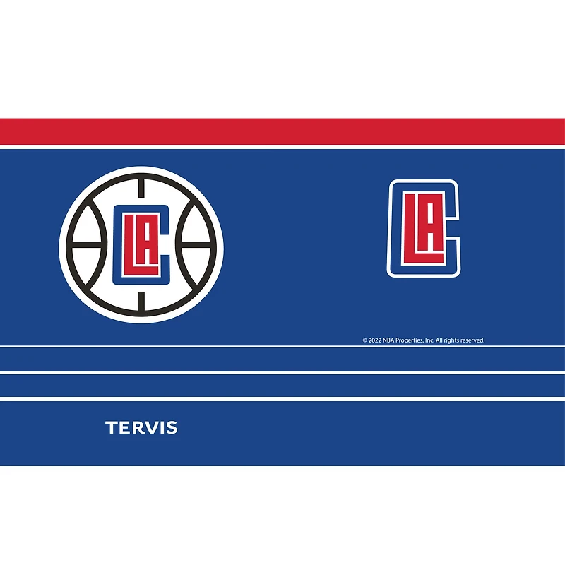 Tervis LA Clippers 20oz. MVP DuraPrint™️ Stainless Steel Travel Tumbler