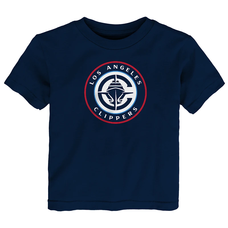 Toddler Outerstuff  Navy LA Clippers Primary Logo T-Shirt