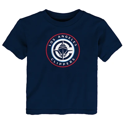 Toddler Outerstuff Navy LA Clippers Primary Logo T-Shirt