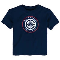 Toddler Outerstuff  Navy LA Clippers Primary Logo T-Shirt