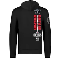 Sweat à capuche unisexe FISLL x Black History Collection LA Clippers noir
