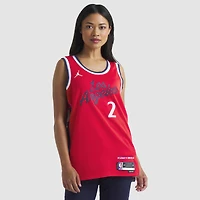Unisex Jordan Brand Kawhi Leonard Red LA Clippers 2024/25 Swingman Jersey - Statement Edition