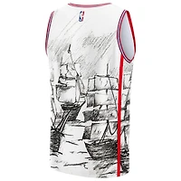 Unisex NBA & KidSuper Studios by Fanatics Gray LA Clippers Hometown Jersey