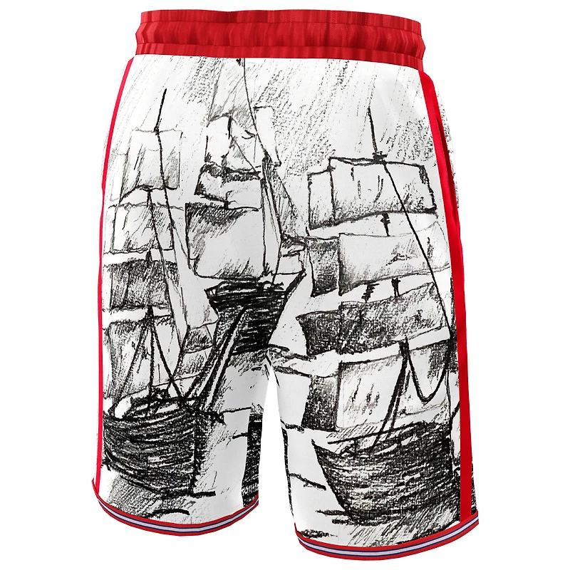 NBA & KidSuper Studios by Fanatics Gris LA Clippers Hometown Short unisexe