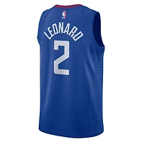 Unisex Nike Kawhi Leonard White LA Clippers Swingman Jersey - Association Edition