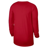 Unisex Nike Red LA Clippers 2023/24 Legend On-Court Practice Long Sleeve T-Shirt