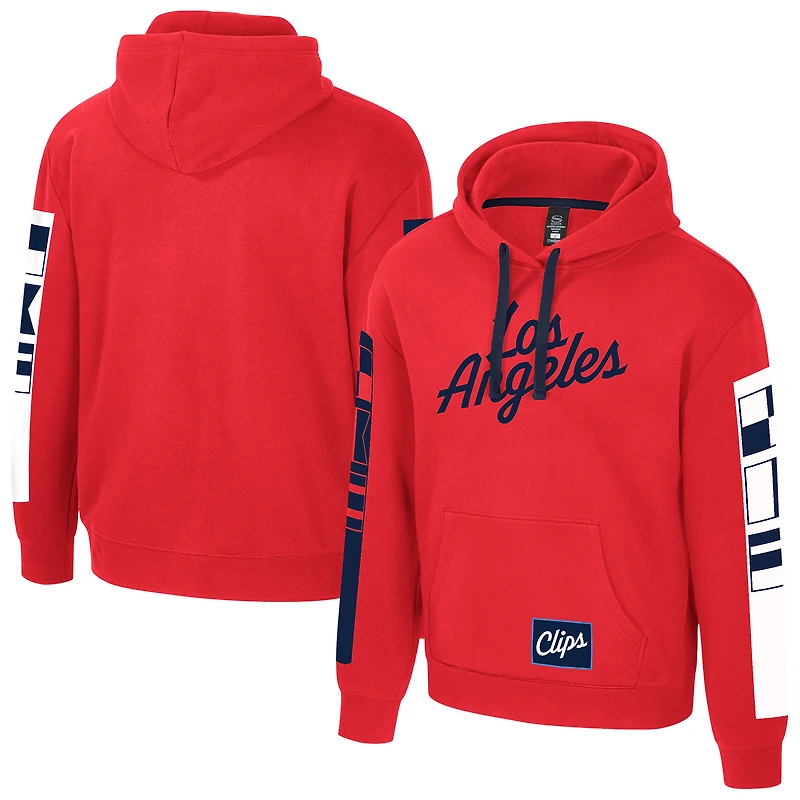 Sweat à capuche unisexe Stadium Essentials rouge LA Clippers City Star