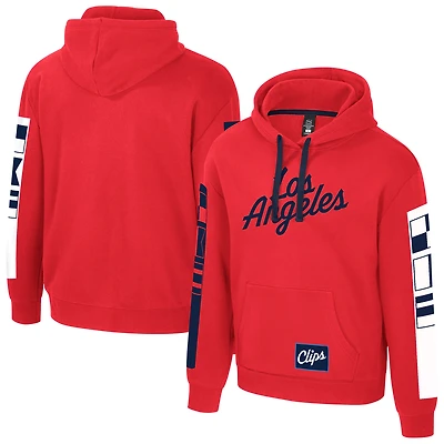 Sweat à capuche unisexe Stadium Essentials rouge LA Clippers City Star