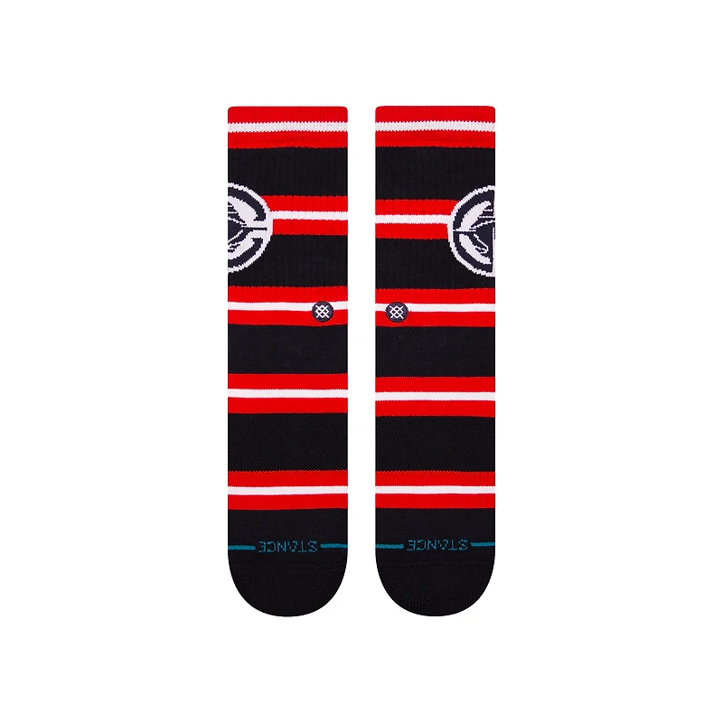 Chaussettes unisexes Stance LA Clippers Prep Stripe Crew