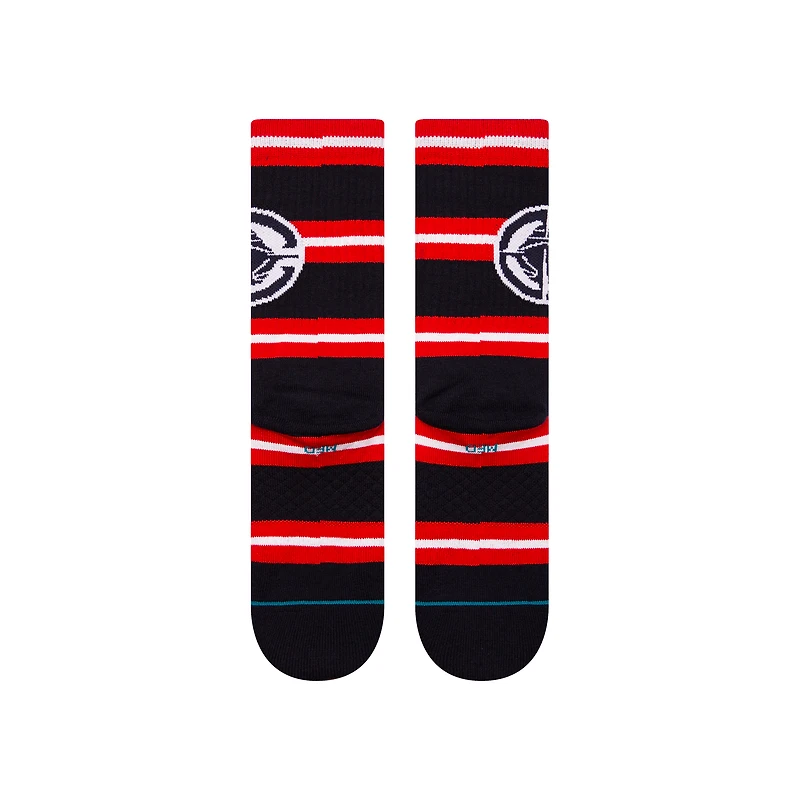 Chaussettes unisexes Stance LA Clippers Prep Stripe Crew