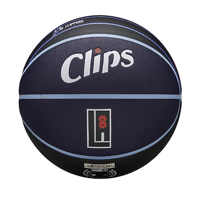 Ballon de basket-ball de collection Wilson LA Clippers 2023/24 City Edition