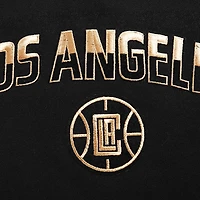 Sweat-shirt court Pro Standard noir LA Clippers Glam pour femmes