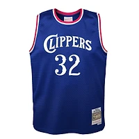 Youth Mitchell & Ness Bill Walton Royal LA Clippers 1984/85 Hardwood Classics Swingman Jersey