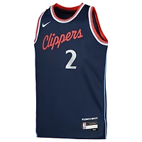 Youth Nike Kawhi Leonard Royal LA Clippers Swingman Jersey - Icon Edition