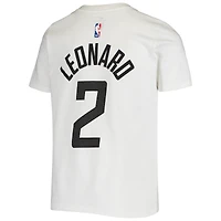 T-shirt de performance Nike Kawhi Leonard LA Clippers avec nom et numéro pour jeune