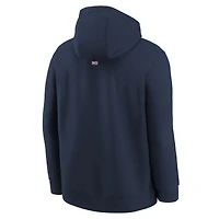 Youth Nike Navy LA Clippers 2025/26 Club Fleece Hoodie